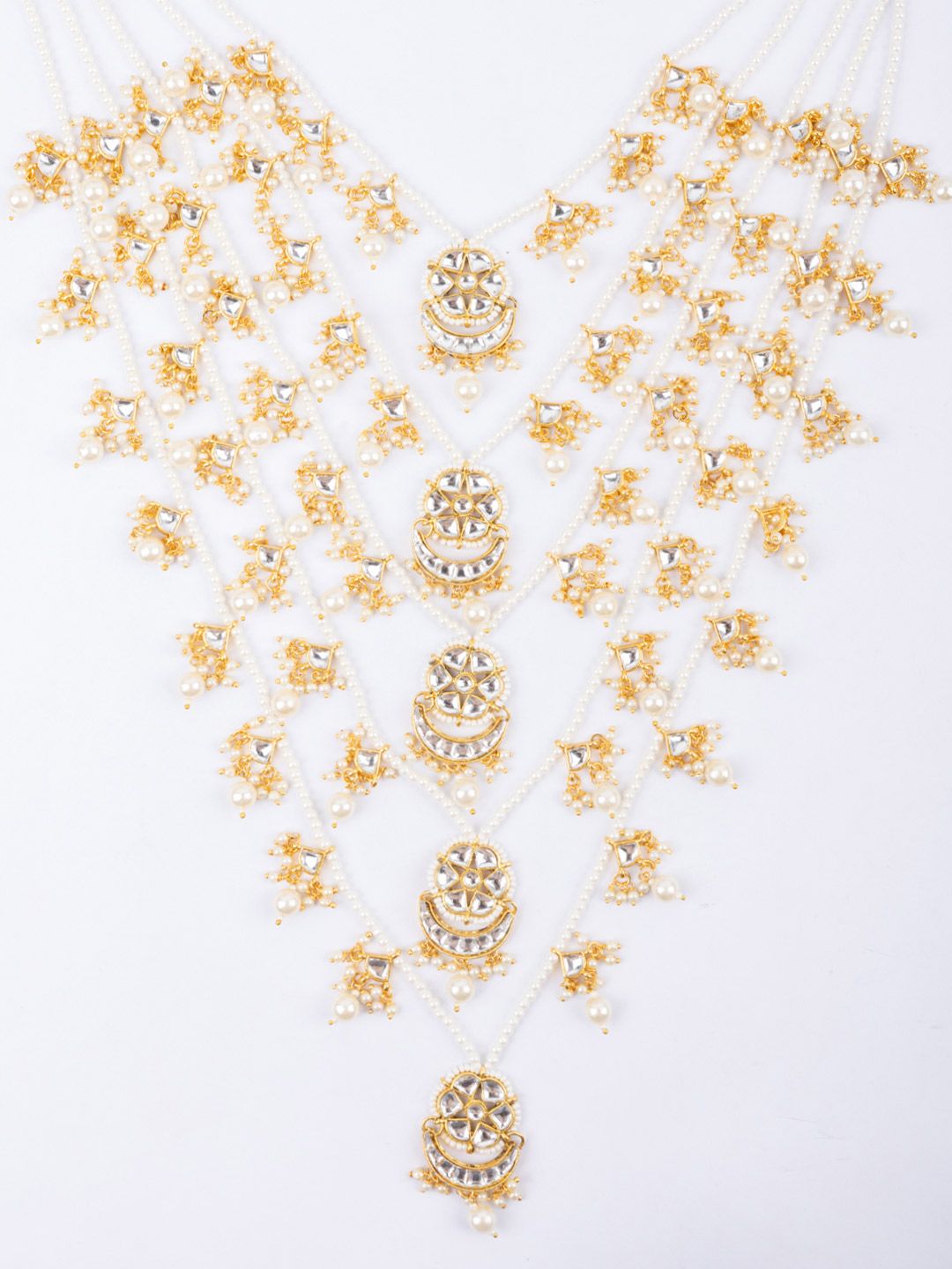 Kalung Berlapis Manik Bersalut Emas PANASH