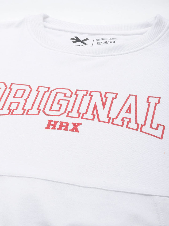 HRX by Hrithik Roshan PROSPORT Lifestyle Printed Sweatshirt