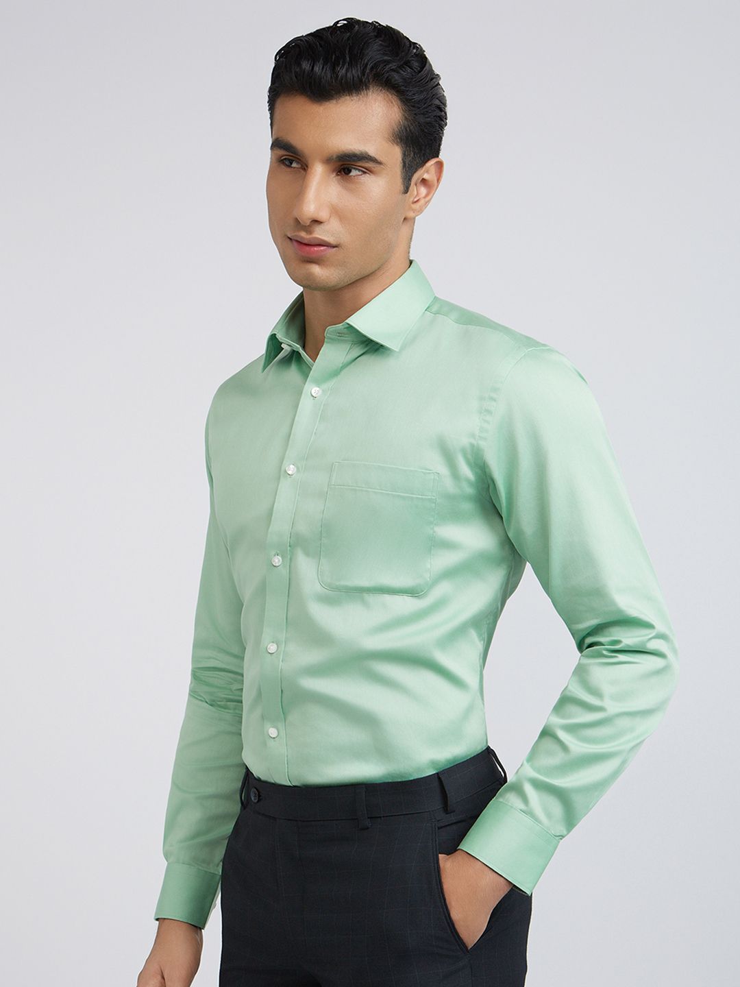 Raymond Pure Cotton Slim Fit Formal Shirt