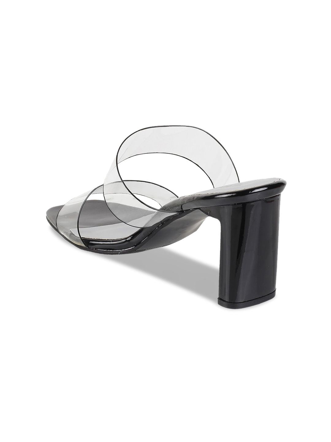 Metro Double Straps Slim Heels