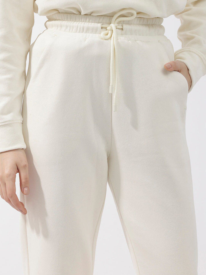 RAREISM Women Mid-Rise Slim-Fit Cotton Joggers