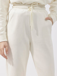 RAREISM Women Mid-Rise Slim-Fit Cotton Joggers