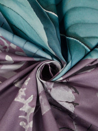 Moda Rapido X KLOTTHE Ungu & Bunga Merah Jambu 400 TC Cadar King dengan 2 Sarung Bantal