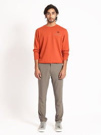 RARE RABBIT Men Cerdon Graphic Print Round Neck Sweatshirt