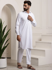 SOJANYA Kolar Baju Lengkung Labuh Pathani Kurta bersama Salwar