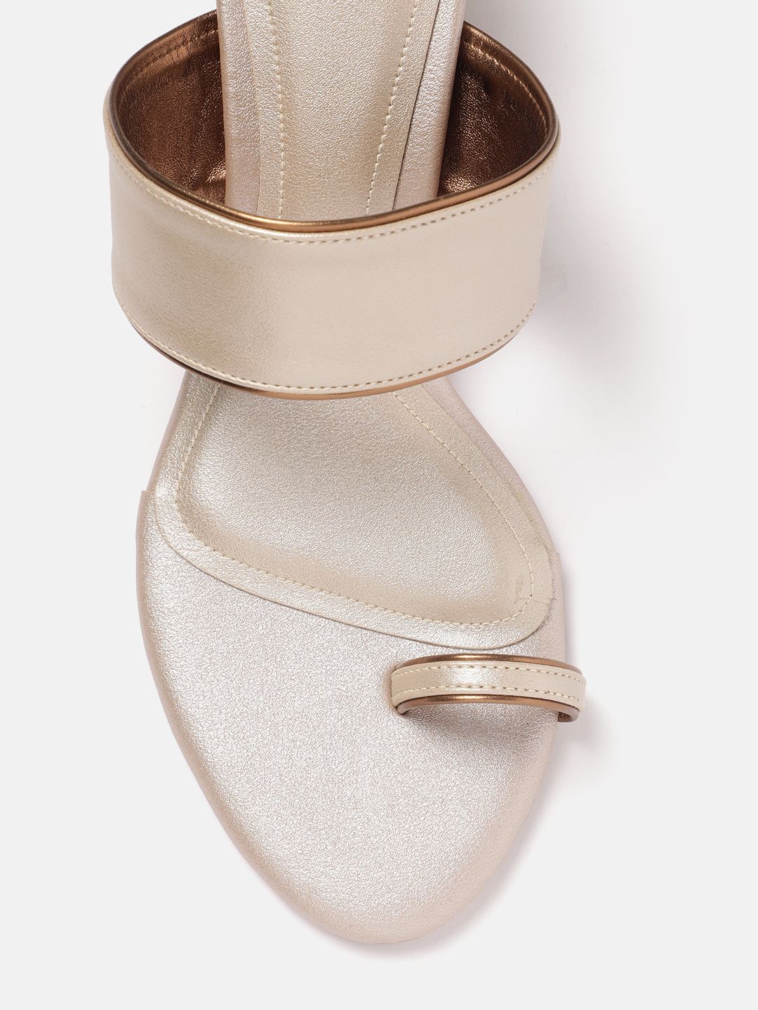 House of Pataudi Ethnic Embellished Block Heels