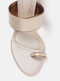 House of Pataudi Ethnic Embellished Block Heels