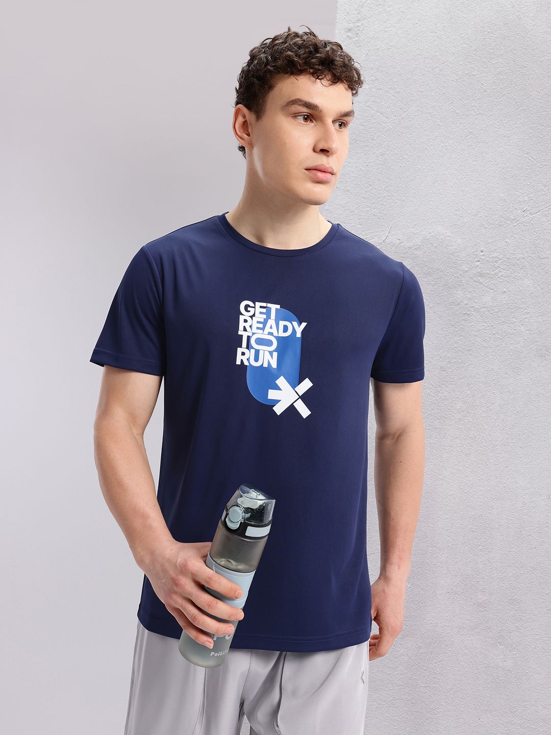 HRX by Hrithik Roshan Printed Rapid-Dry Running T-shirt