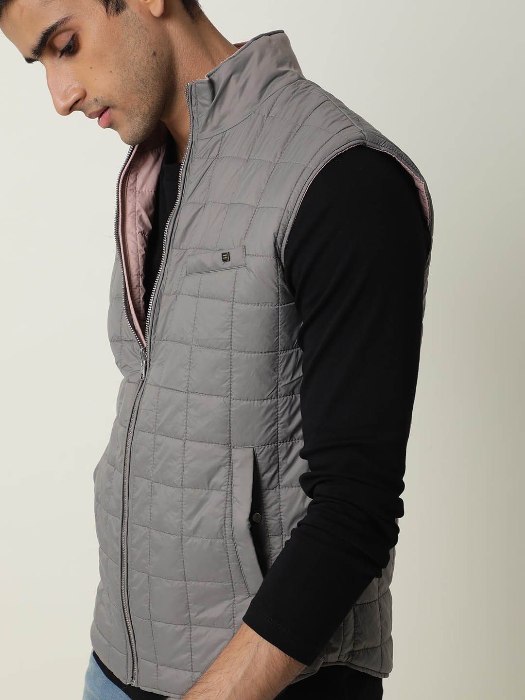 RARE RABBIT Men Fillex Puffer Reversible Jacket