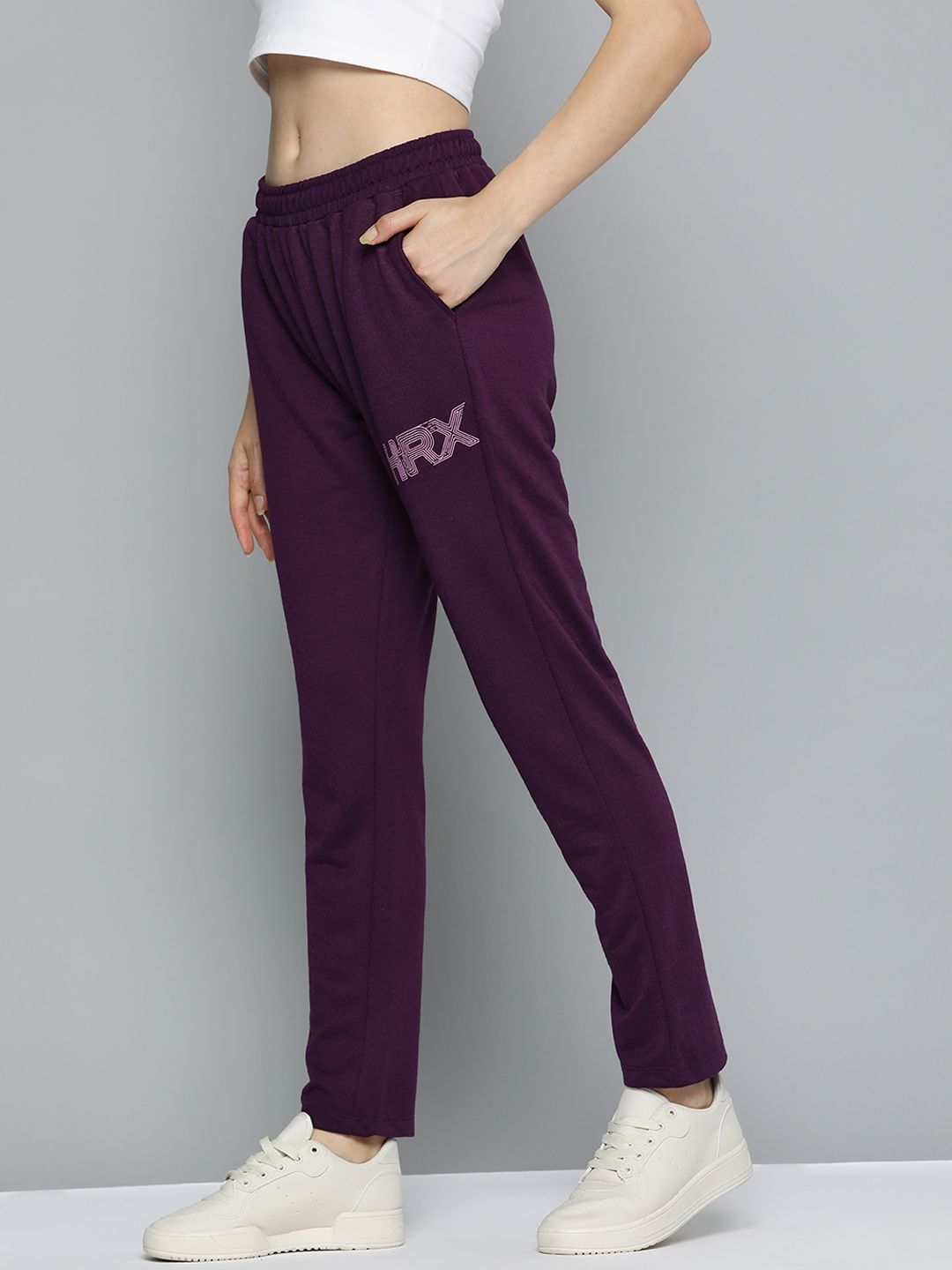 HRX by Hrithik Roshan Women Solid Track Pants