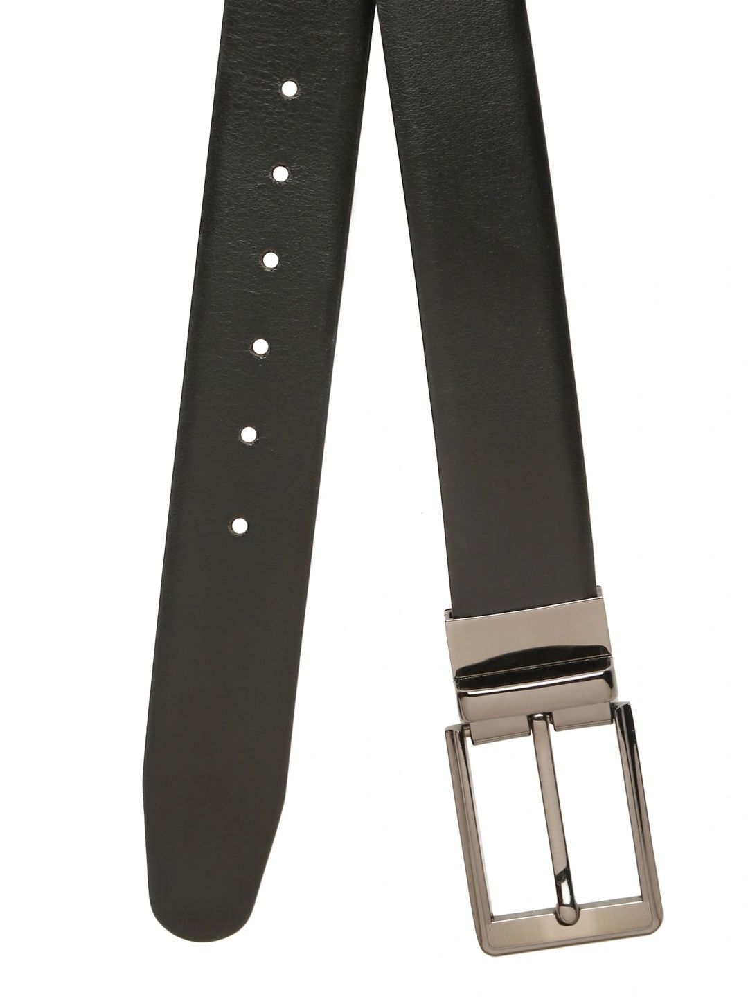 Teakwood Leathers Men Leather Reversible Formal Belt