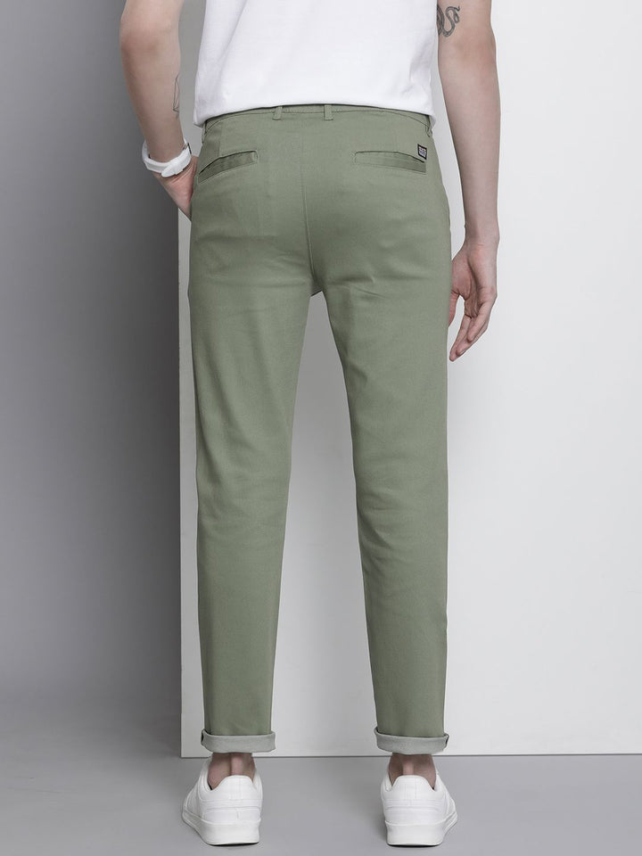 The Indian Garage Co Men Slim Fit Chinos