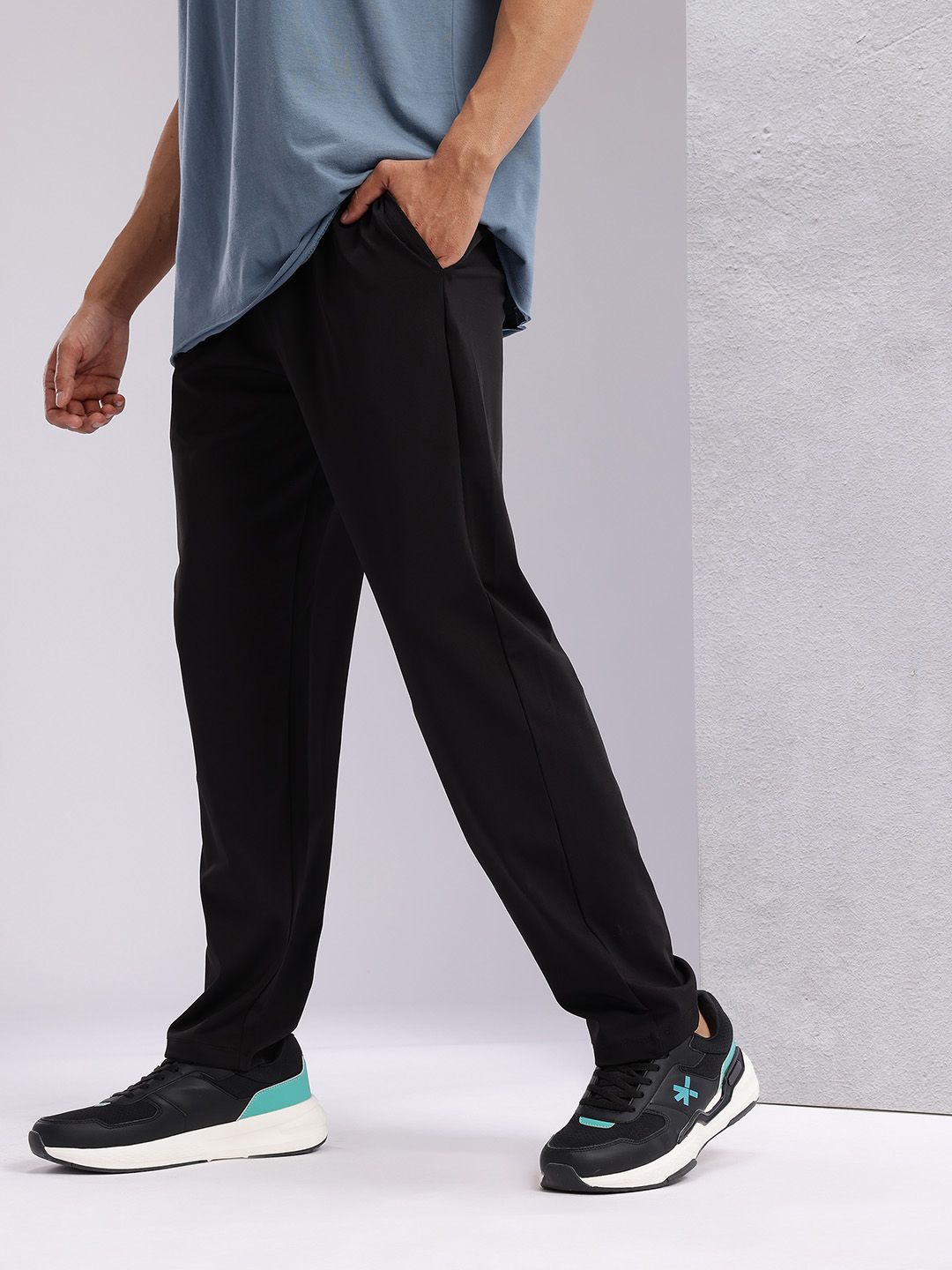 HRX by Hrithik Roshan Men Mid-Rise Lifestyle Track Pants