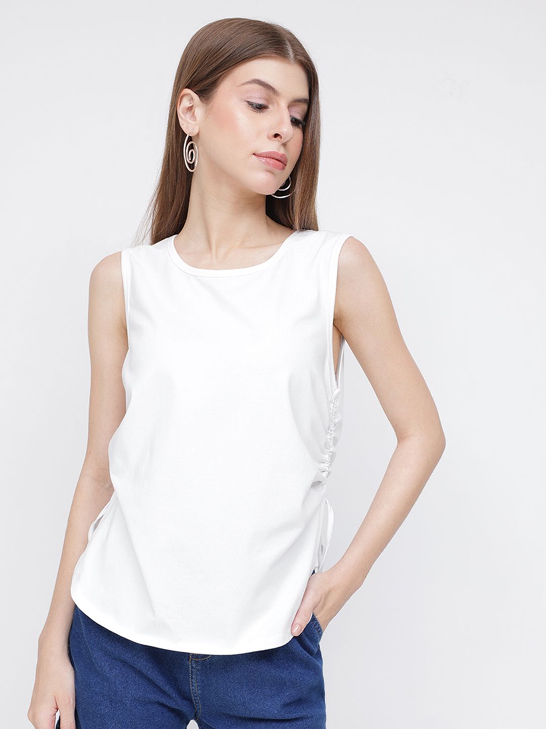 DressBerry Street Couture Ruched Jersey Top