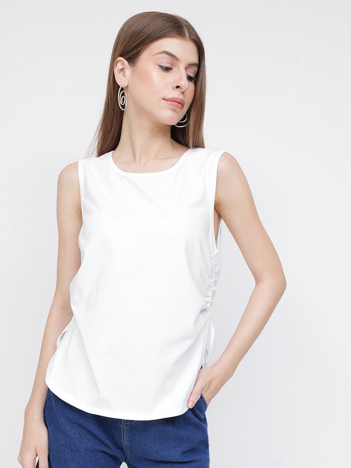 DressBerry Street Couture Ruched Jersey Top