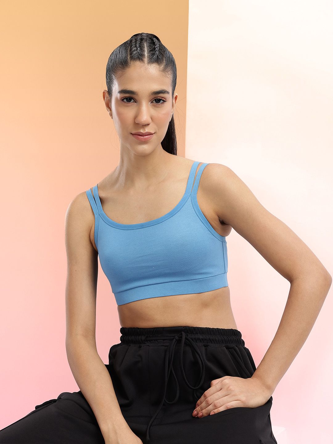 HRX by Hrithik Roshan Medium Coverage Lightly Padded Lifestyle Bra