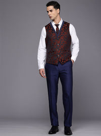 Raymond Single Breasted 3-Peice Party Suits with Tie