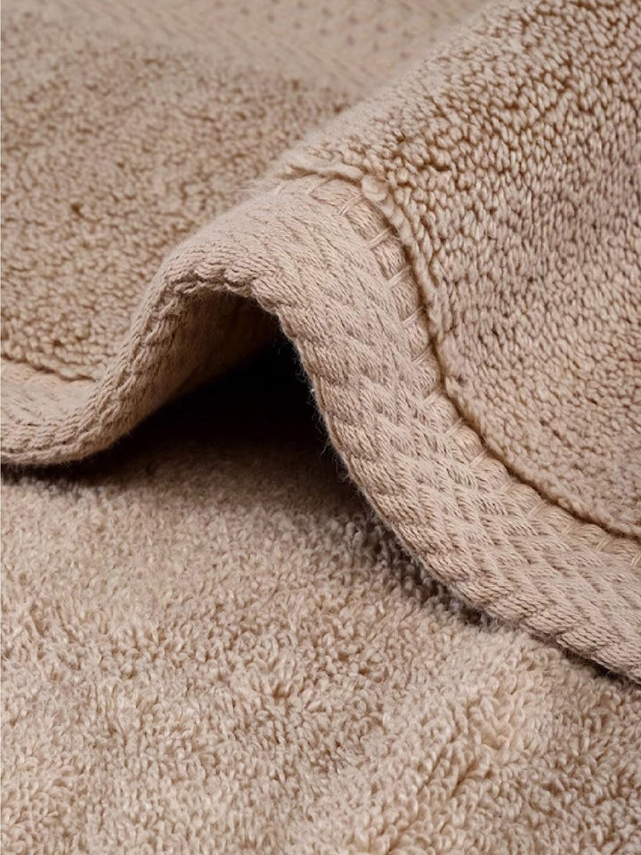 BOMBAY DYEING Coffee Brown Pure Cotton 550 GSM Bath Towel