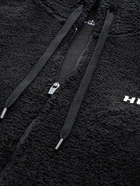 HRX By Hrithik Roshan Lifestyle Women Jet Black Rapid-Dry Solid Jackets