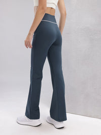 HRX by Hrithik Roshan Women Mid-Rise Rapid-Dry Wide Leg Training Tights