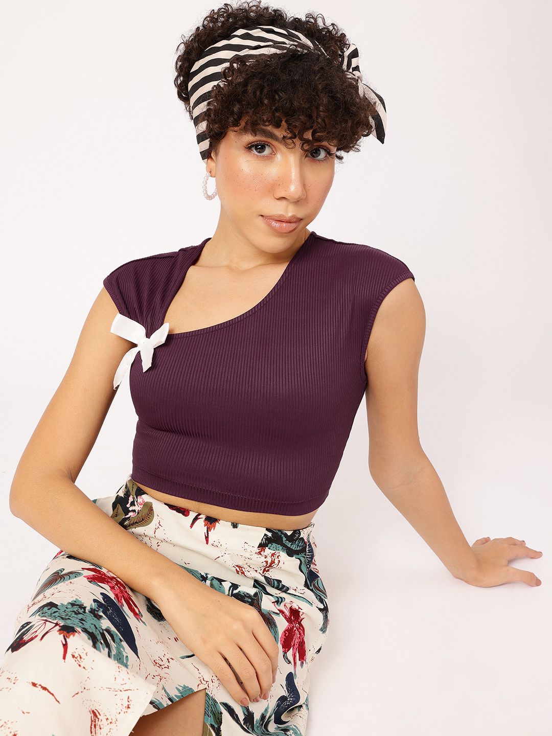 DressBerry Bow & Beyond Crop Top