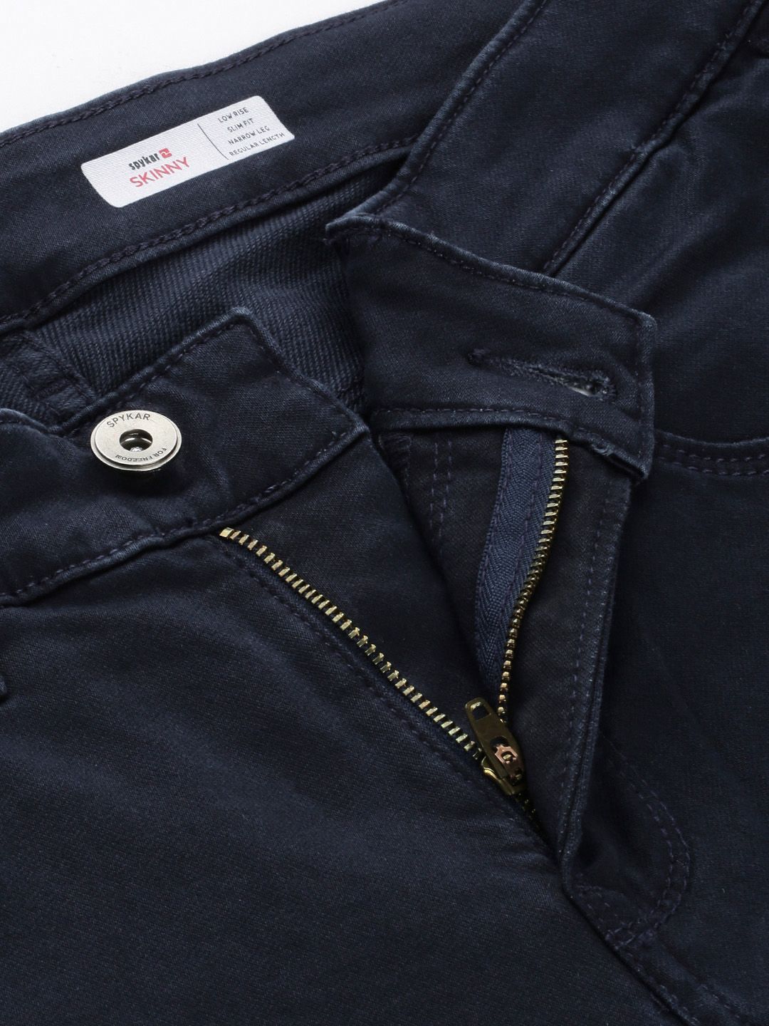 SPYKAR Men Skinny Fit Low-Rise Stretchable Jeans