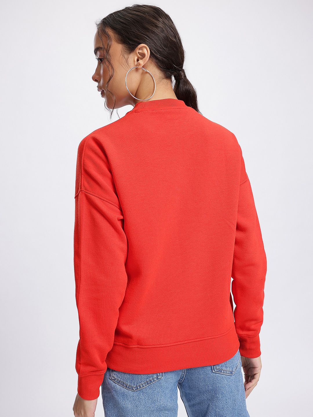 DressBerry Cheerful Chic Typography Goodness Sweatshirt