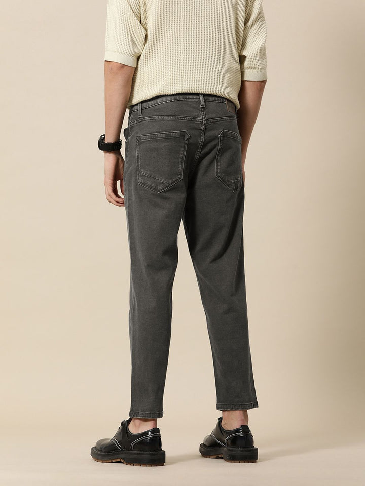 Mr Bowerbird Men Mid Rise Tapered Fit Light Fade Stretchable Jeans