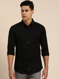 Being Human Men Solid Slim Fit Casual Shirt