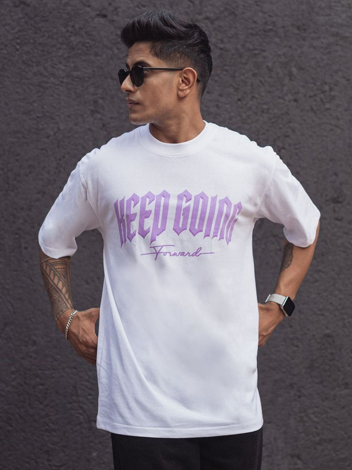 Powerlook Men Typography Printed Round Neck T-shirt