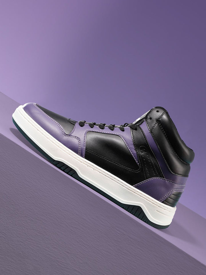 HRX by Hrithik Roshan Women Mid-Top Colourblocked Sneakers