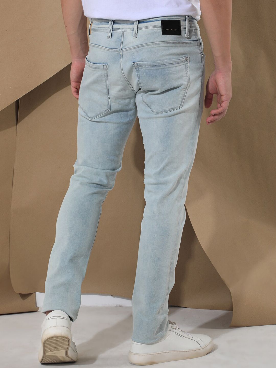 RARE RABBIT Men Yuto Slim Fit Jeans