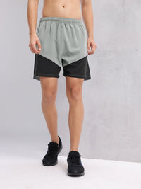 HRX by Hrithik Roshan Men Colourblocked Running Shorts