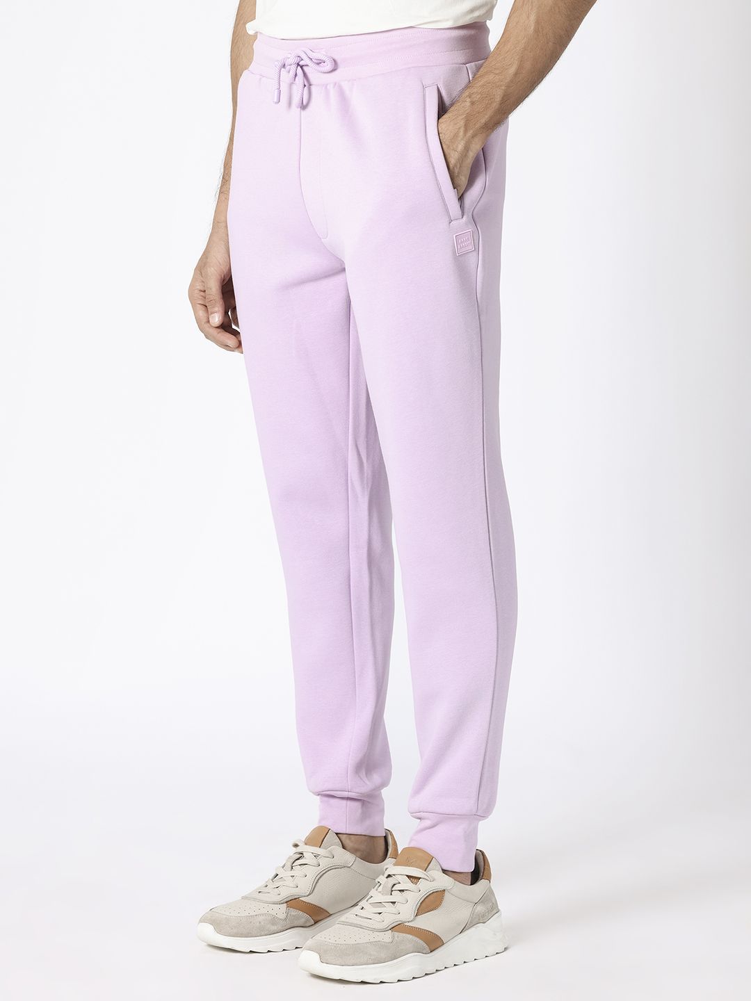 RARE RABBIT Men Stormy Regular Fit Mid-Rise jogger