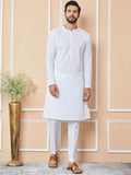 See Designs Ethnic Motifs Embroidered Chikankari Pure Cotton Straight Kurta