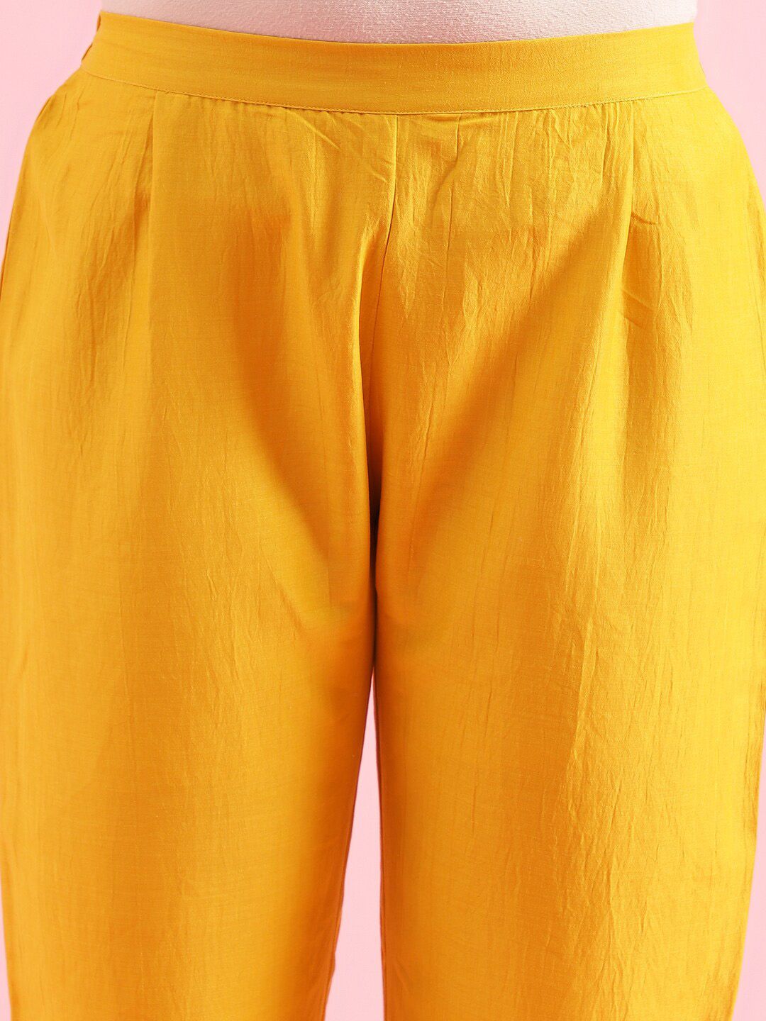 KALINI Striped Straight Kurta with Trousers
