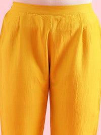 KALINI Striped Straight Kurta with Trousers