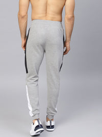 HRX by Hrithik Roshan Men Grey Melange Lifestyle Slim Fit Ottoman Joggers
