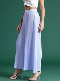 DressBerry Women Accordion Pleats Flared Palazzos