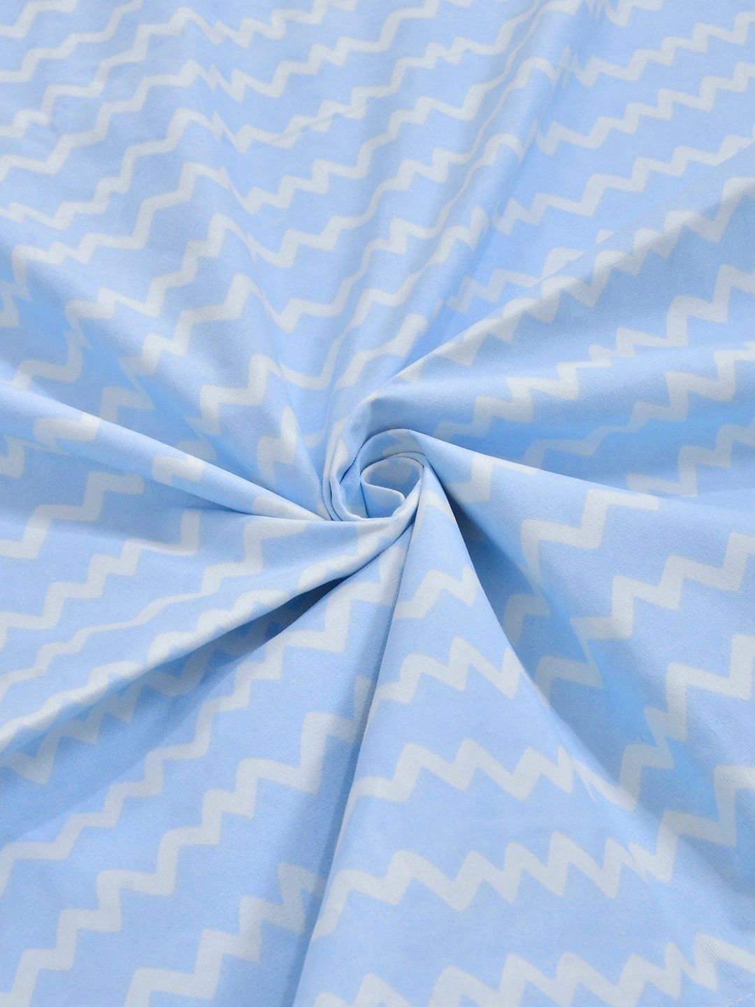 Moda Rapido X KLOTTHE Biru 300 TC Cadar Katil Single dengan 1 Sarung Bantal