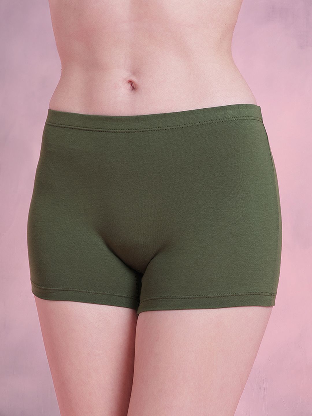 DressBerry Pack of 3 Solid Boy Shorts DRM-DB-PAN03B-TBC