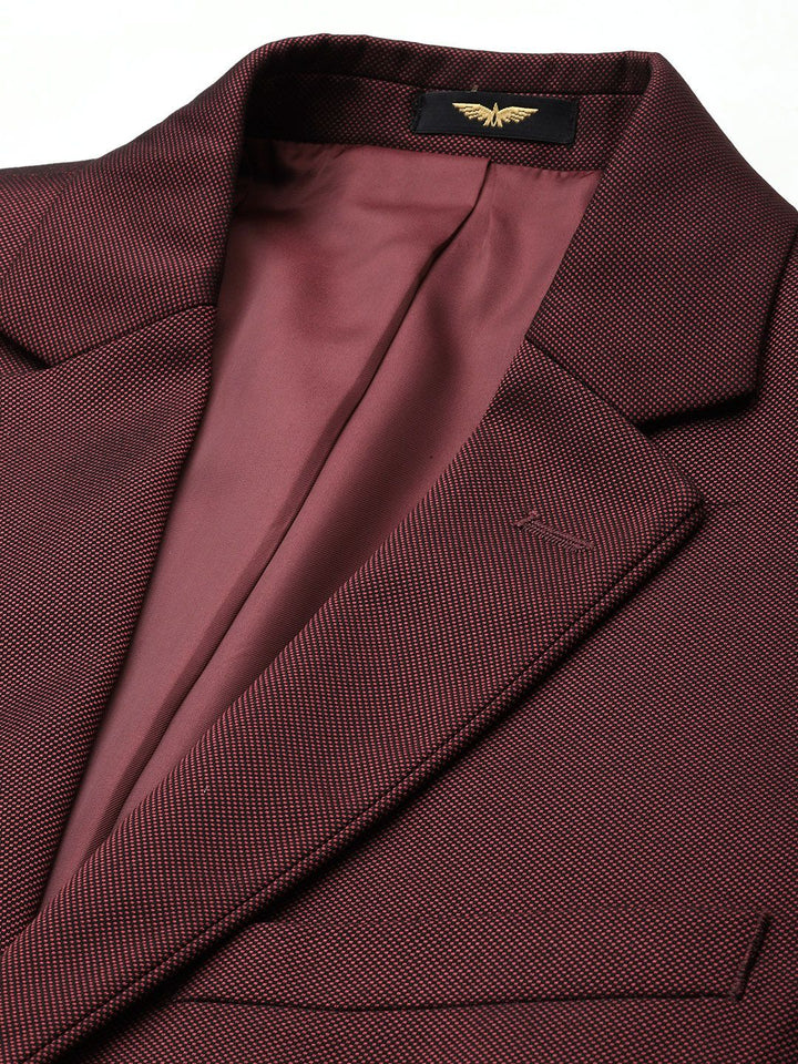 Park Avenue Single Breasted Slim Fit 3-Piece Party Wear Suit