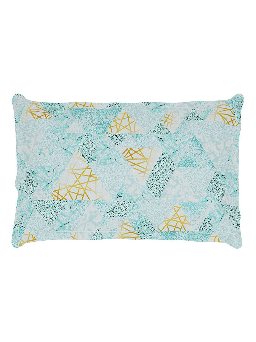 Story@home Blue 180 TC Single Bedsheet with 1 Pillow Cover