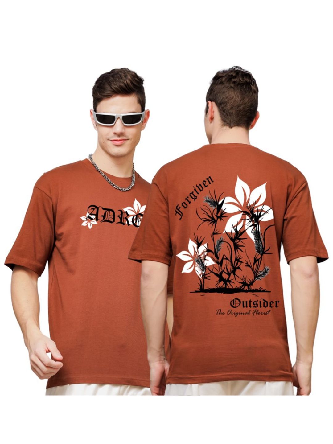 ADRO Men Printed T-shirt