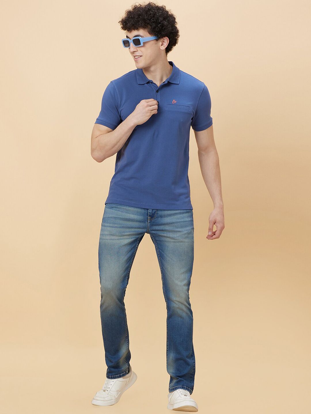 Being Human Men Slim Fit Heavy Fade Jeans
