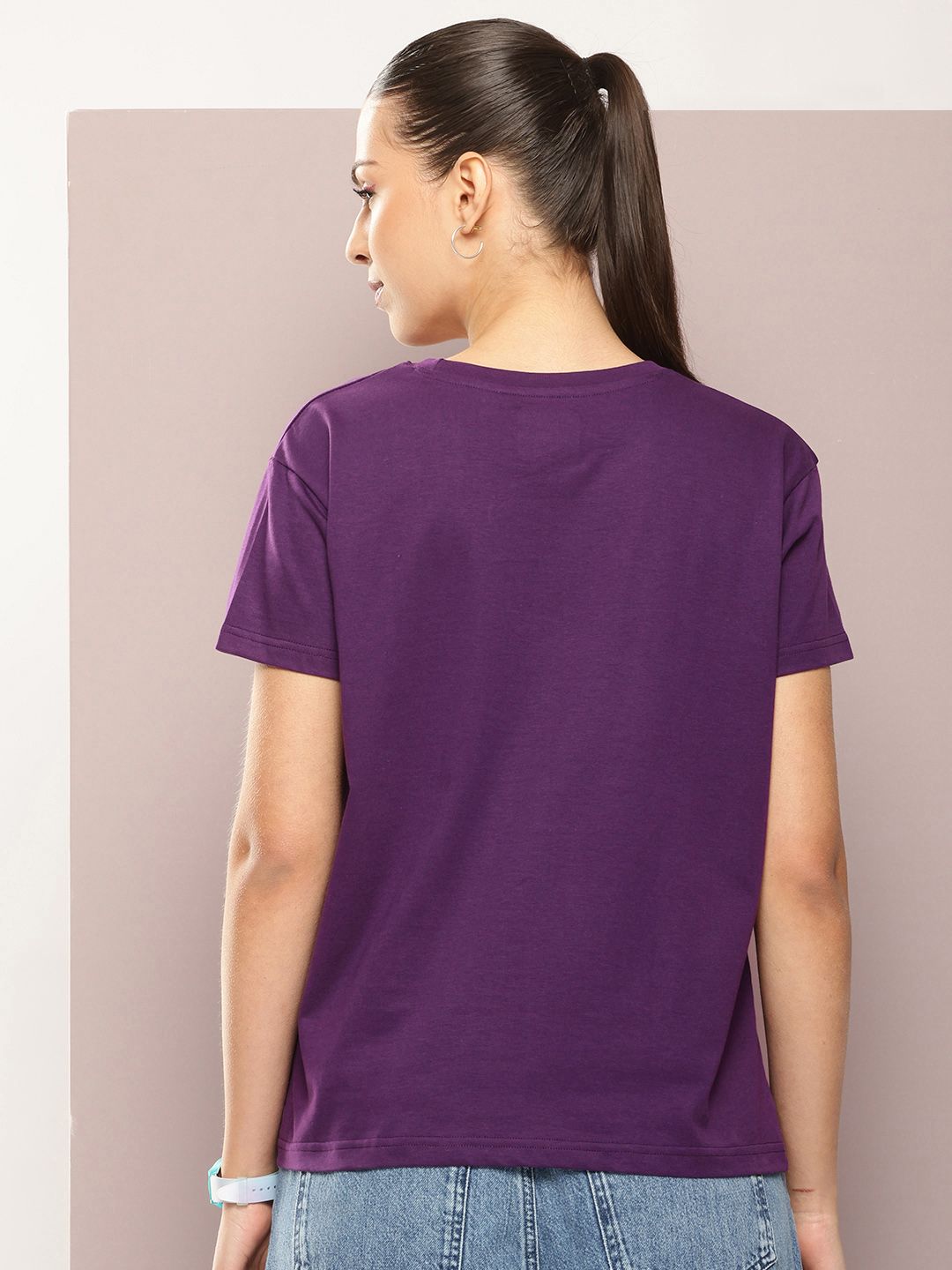 DILLINGER Women Printed Pure Cotton Boxy T-shirt