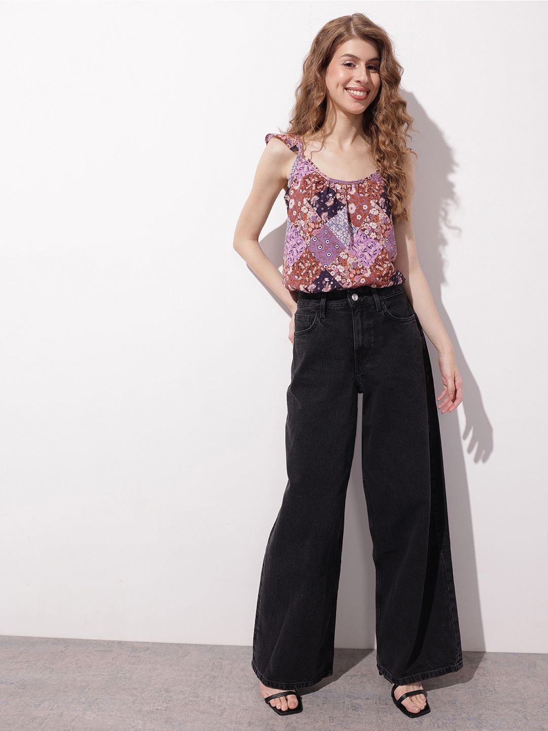 DressBerry Bandana Babe Printed Top
