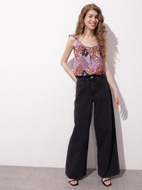 DressBerry Bandana Babe Printed Top