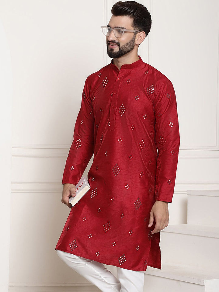 SOJANYA Kurta Kerja Cermin Motif Etnik