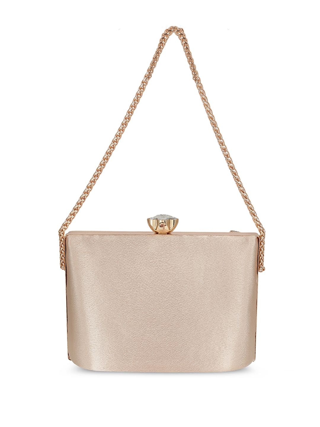 Metro Embellished Box Clutch